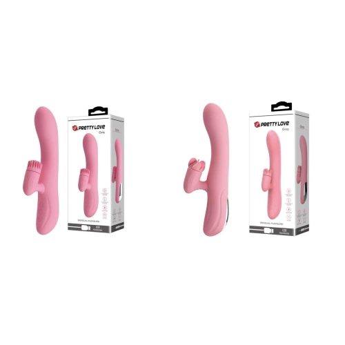 vibrator with rotary clitoral massage