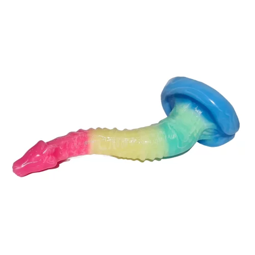 Mořský had dildo barevné